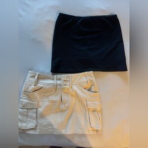 Edikted Mini Skirts (SELLING AS SET)
